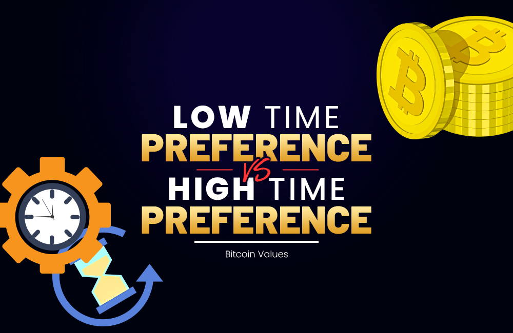 Low Time Preference vs High Time Preference | Bitcoin Values