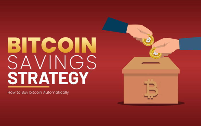 bitcoin Savings Strategy | How to Buy bitcoin Automatically | DCA